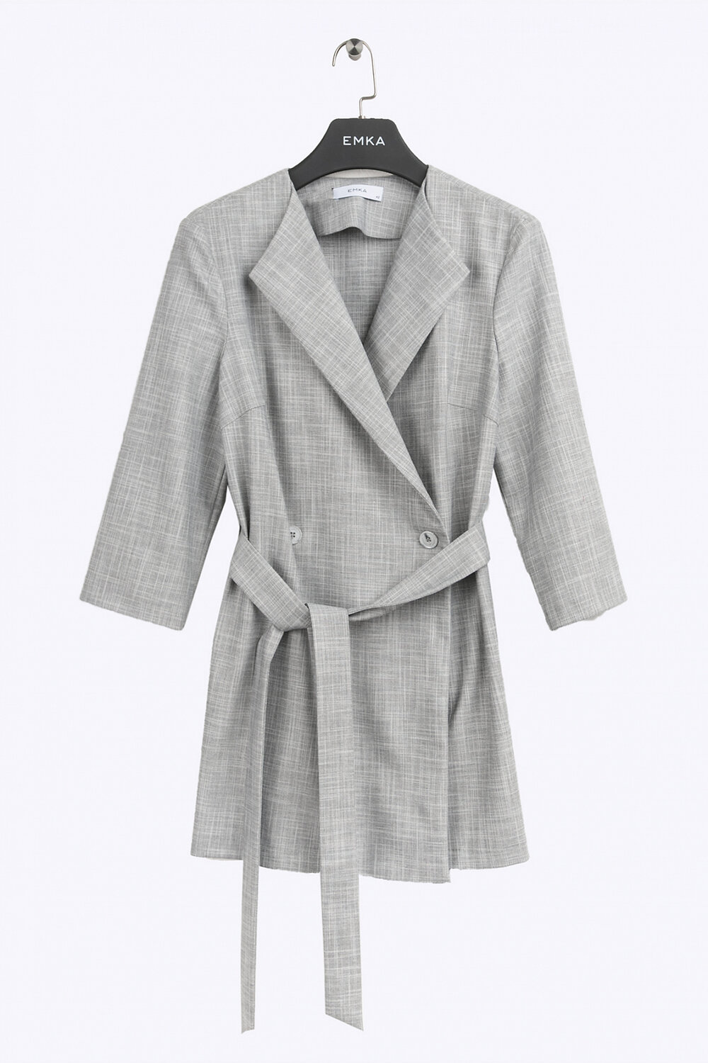 Emka Fashion Жакет 94093 ML608/minimal Серый