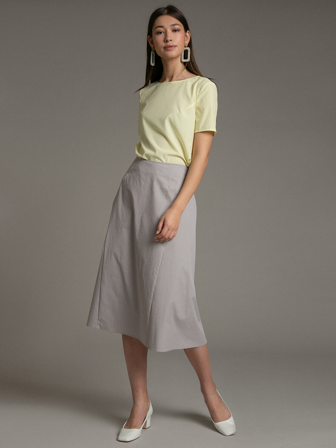Emka Fashion Юбка 94119 S897/times Серый