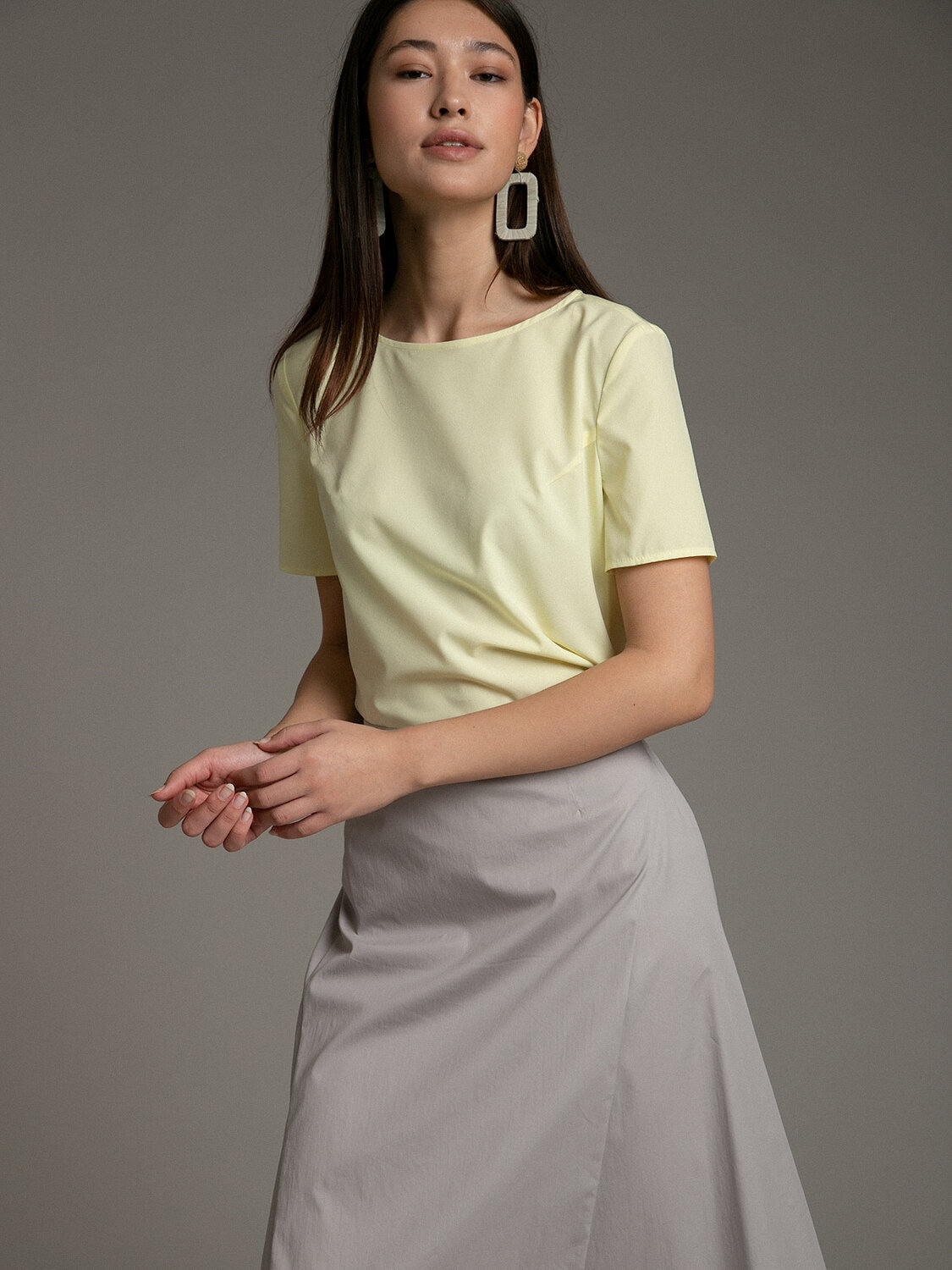 Emka Fashion Юбка 94119 S897/times Серый