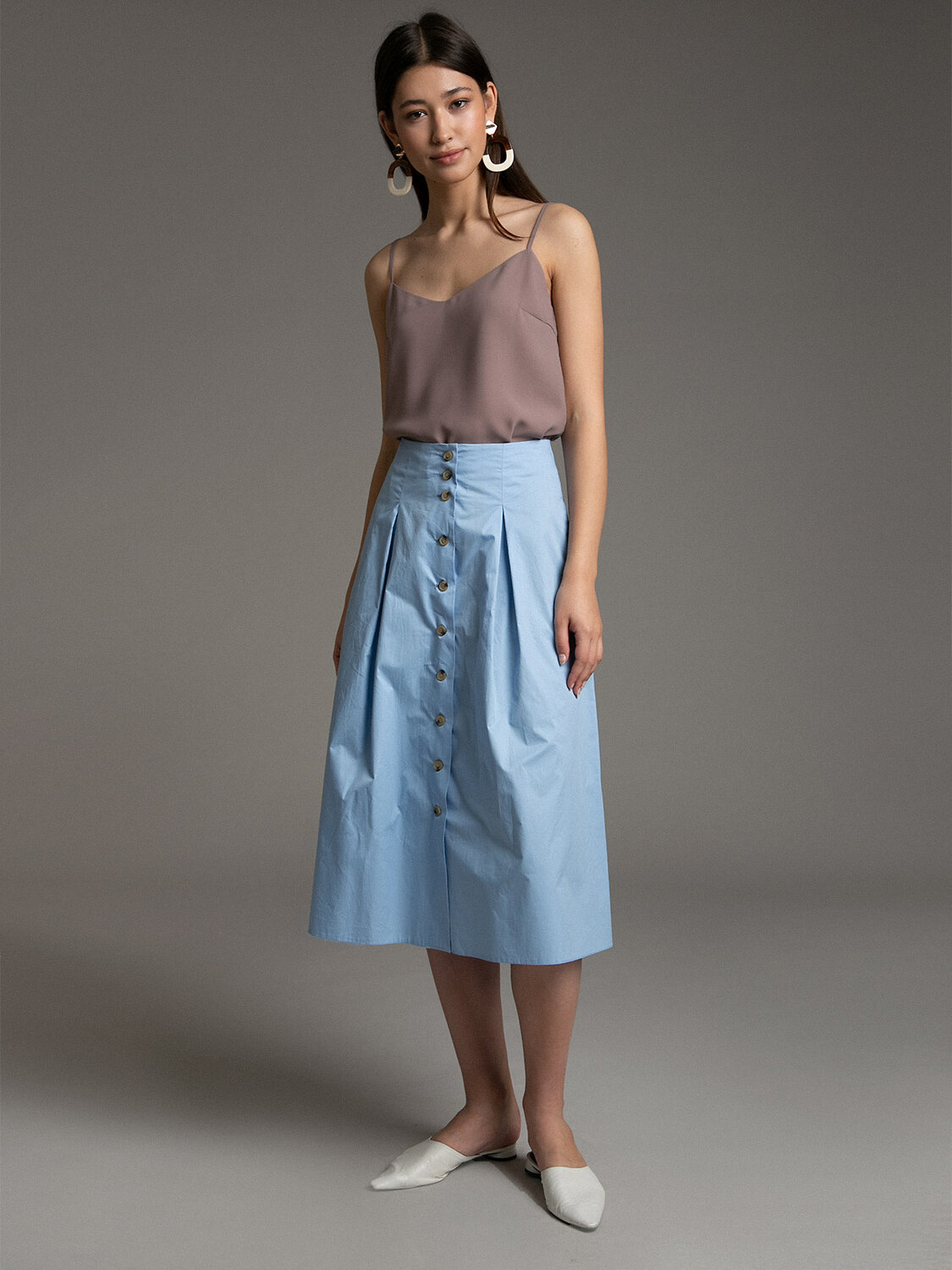 Emka Fashion Юбка 94126 S887/morris голубой