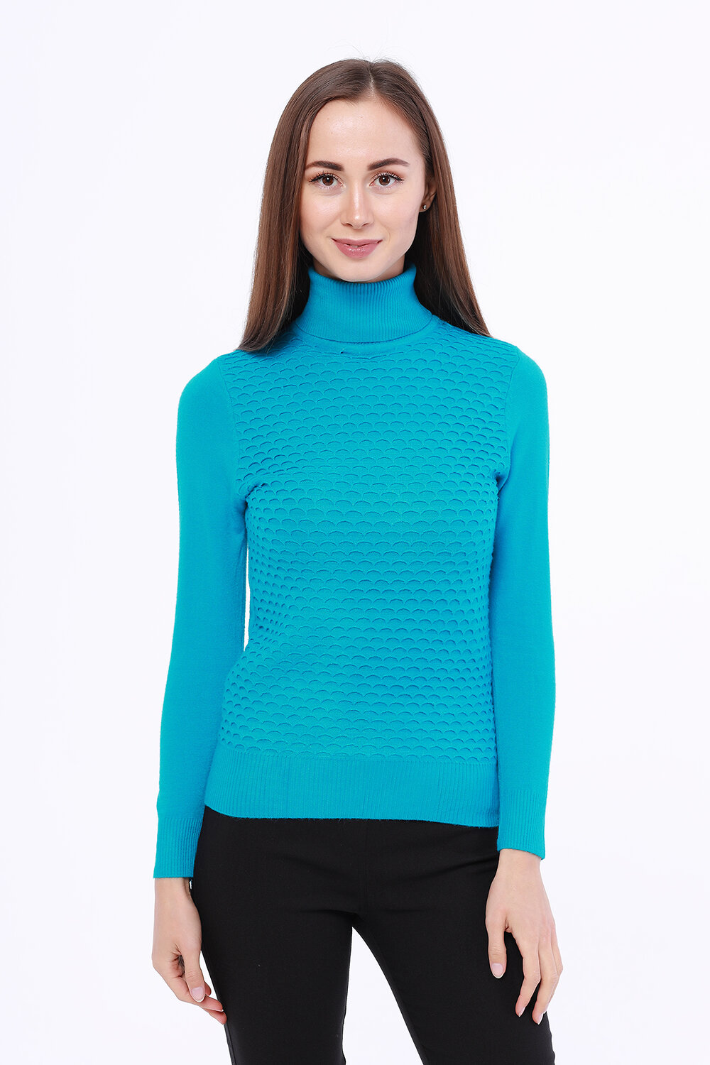 NIKA Джемпер 94552 1053 Бирюзовый