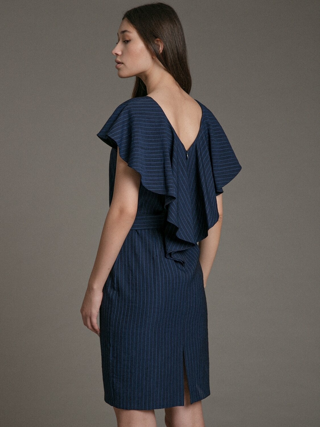 Emka Fashion Платье 94598 PL1058/rubens темно-синий