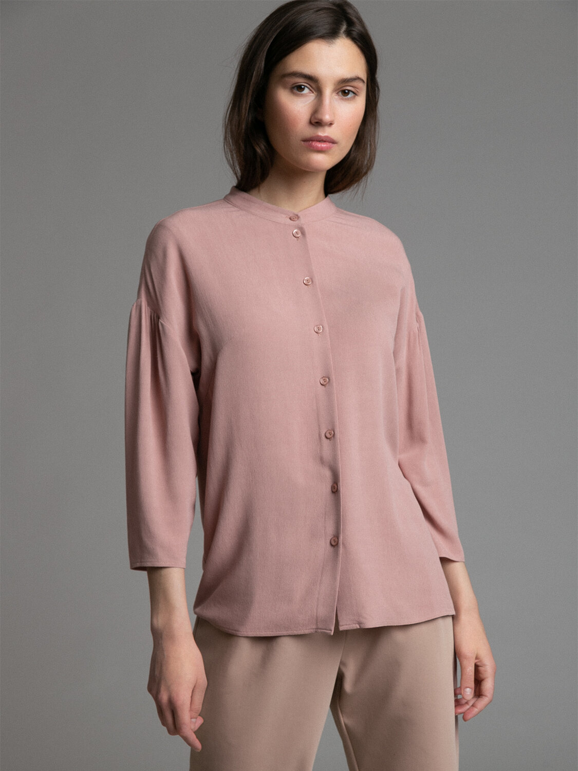 Emka Fashion Блузка 94603 B2504/evita бежевый