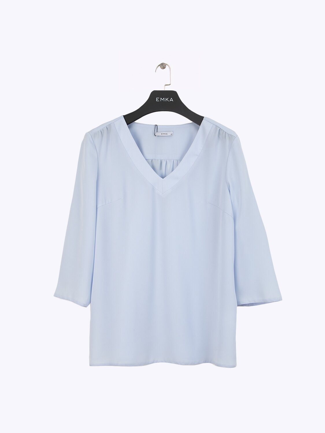 Emka Fashion Блузка 94607 B2502/lubomila голубой