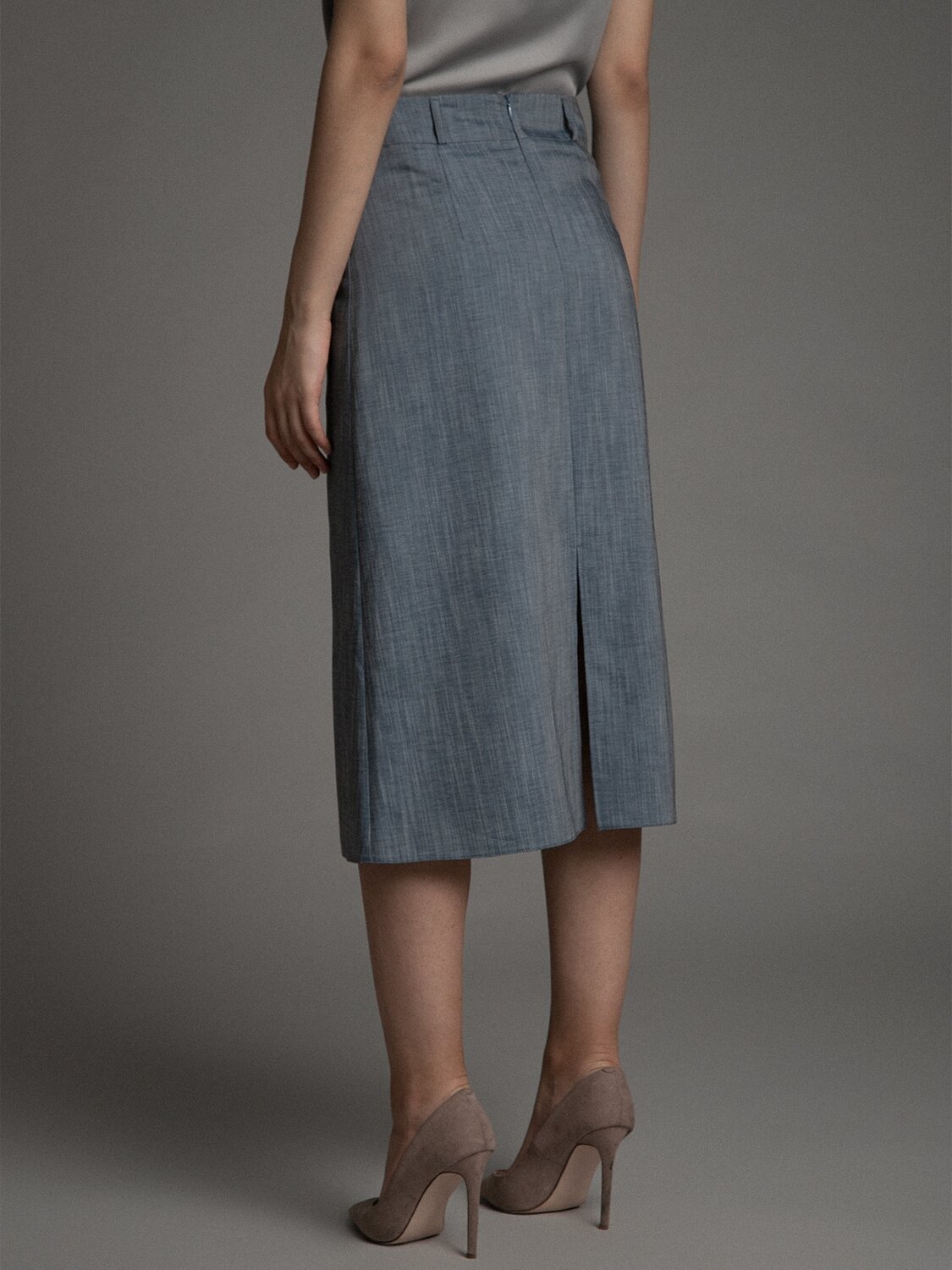 Emka Fashion Юбка 94612 S879/elegant синий