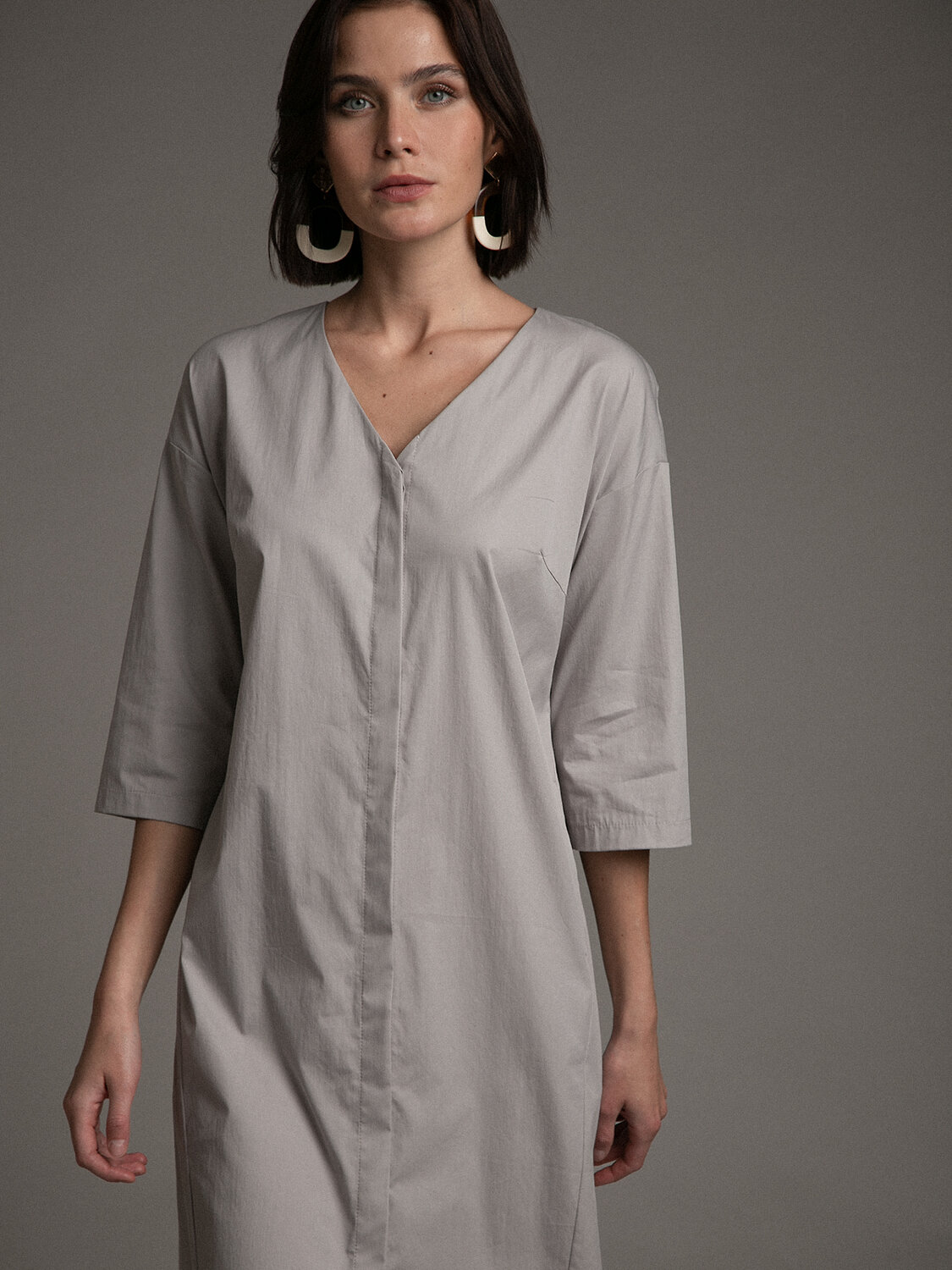 Emka Fashion Платье 94618 PL1027/times Серый