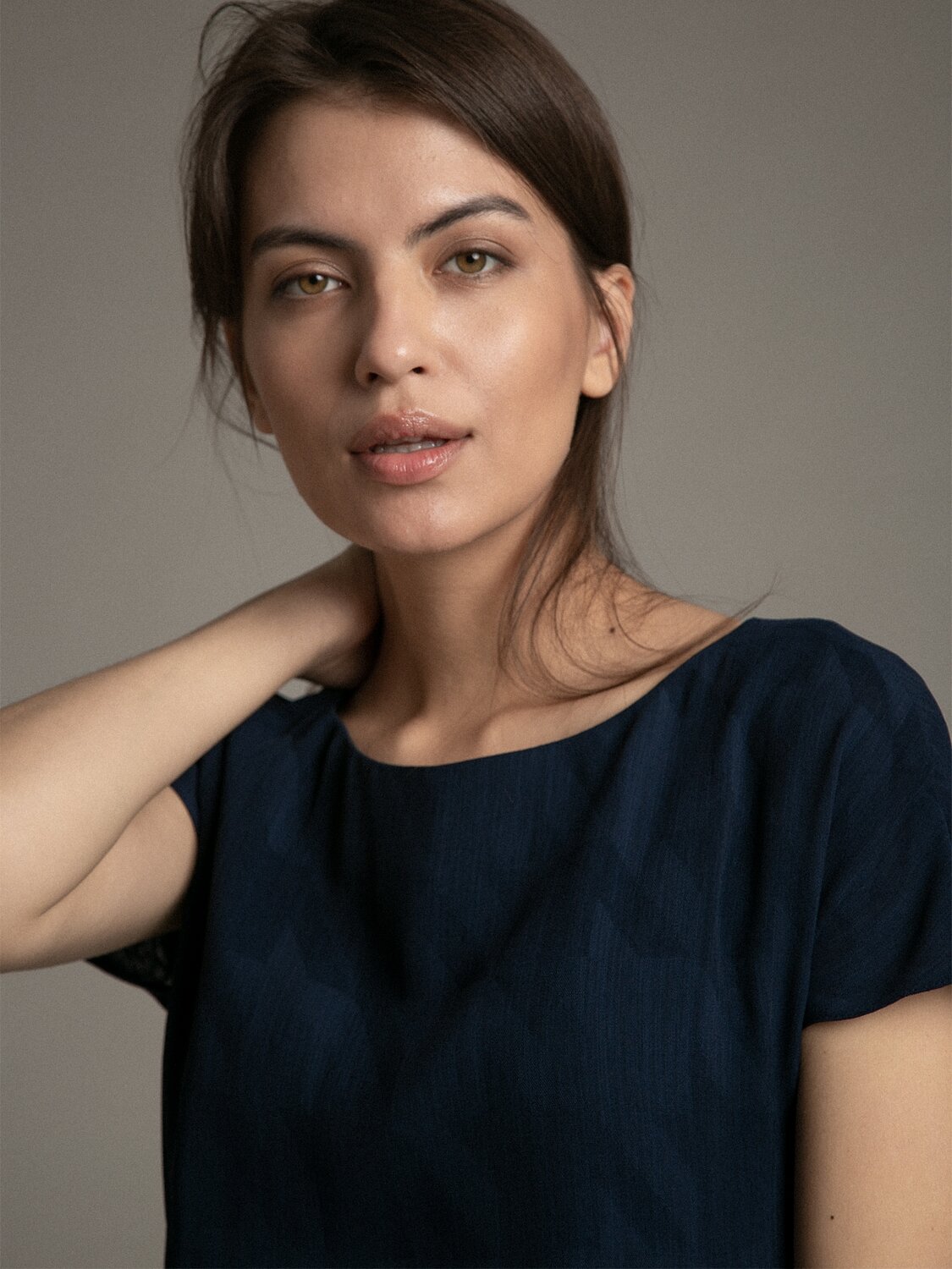 Emka Fashion Платье 94621 PL1011/desert темно-синий