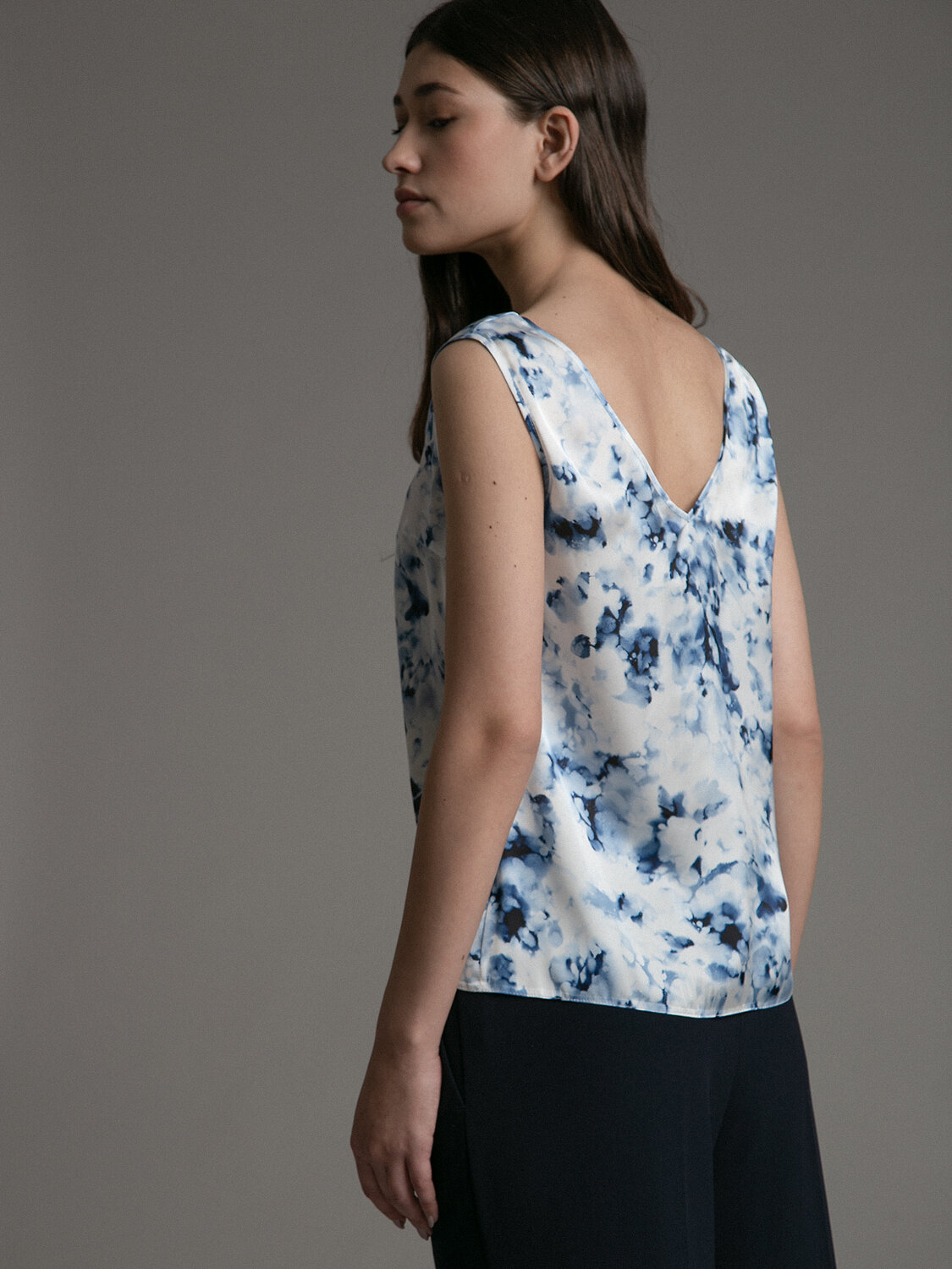 Emka Fashion Топ 94623 B2347/arusa голубой