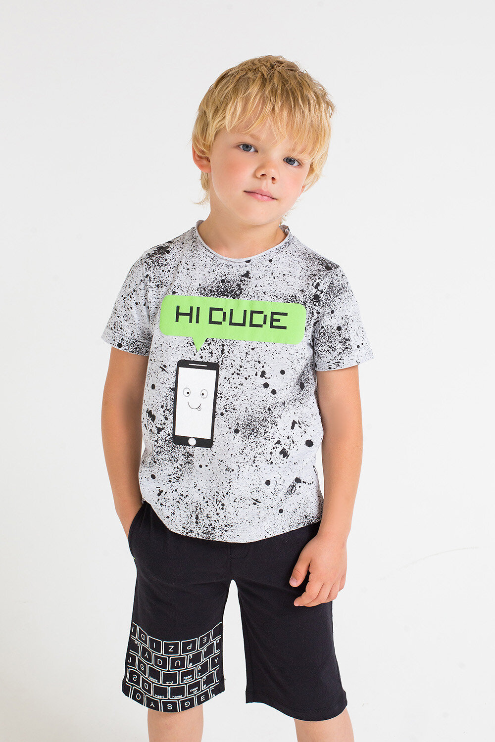 CROCKID Футболка 94754 КР 300885 светло-серый5