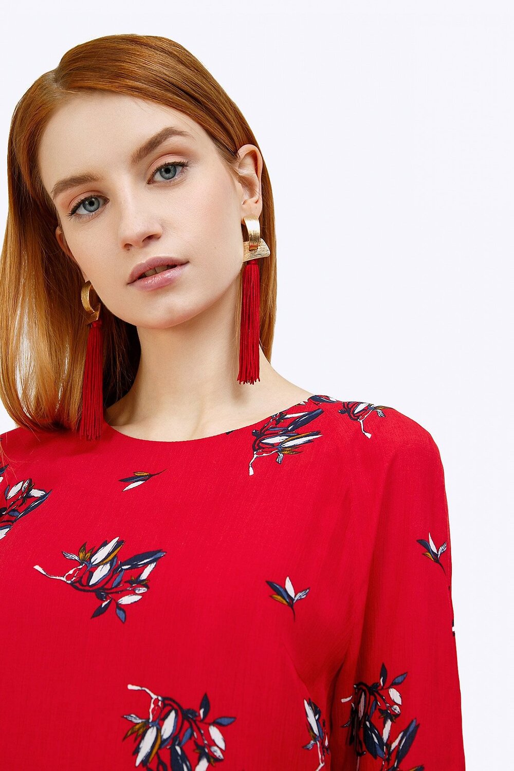 Emka Fashion Платье 95846 PL920/sacvarela красный, синий