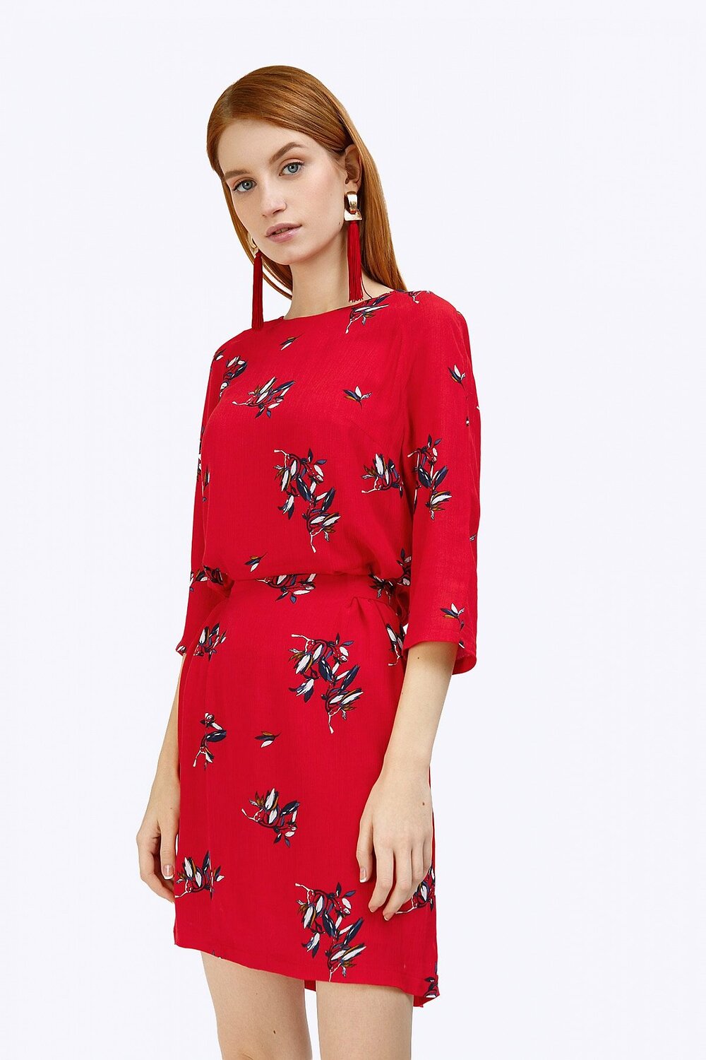 Emka Fashion Платье 95846 PL920/sacvarela красный, синий