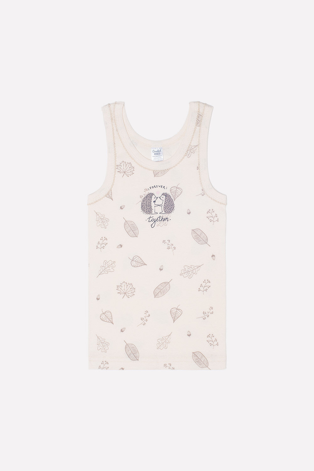 CROCKID Майка 96990 К 1066 сливки2