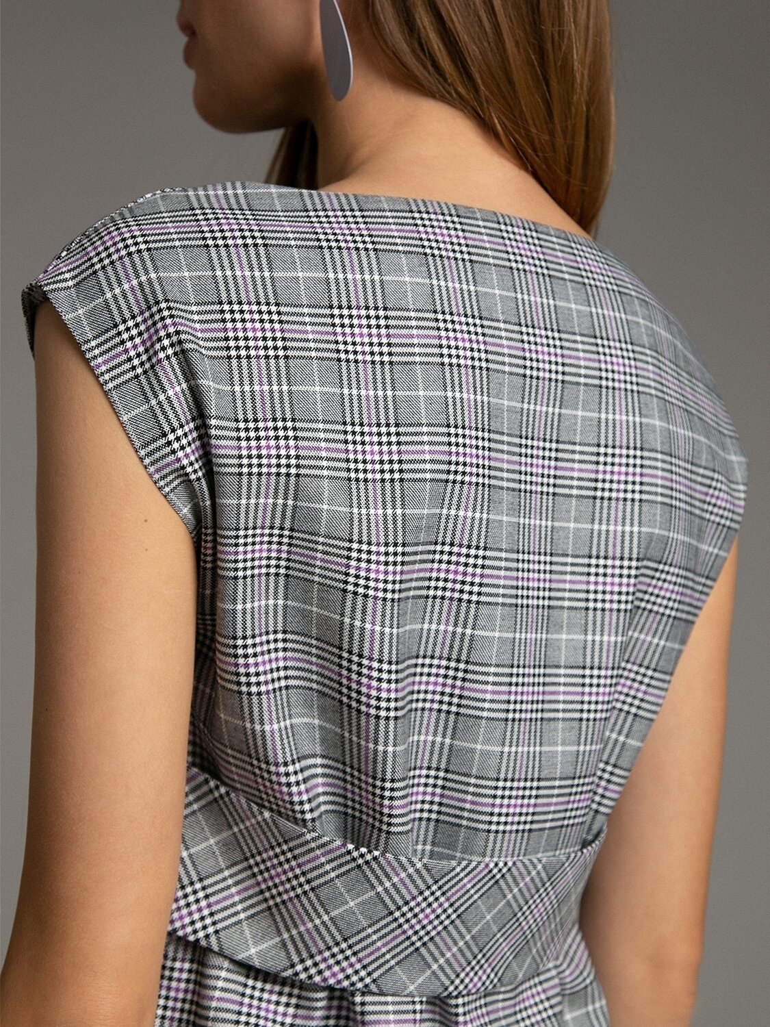 Emka Fashion Платье 97672 PL1016/sever Серый