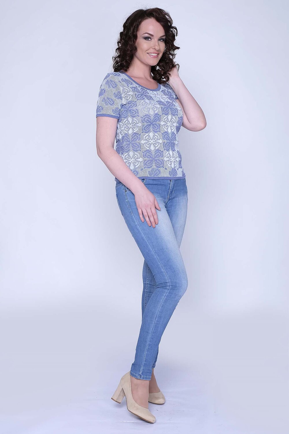 Ankoli Джемпер 97788 Л 0160 джинс