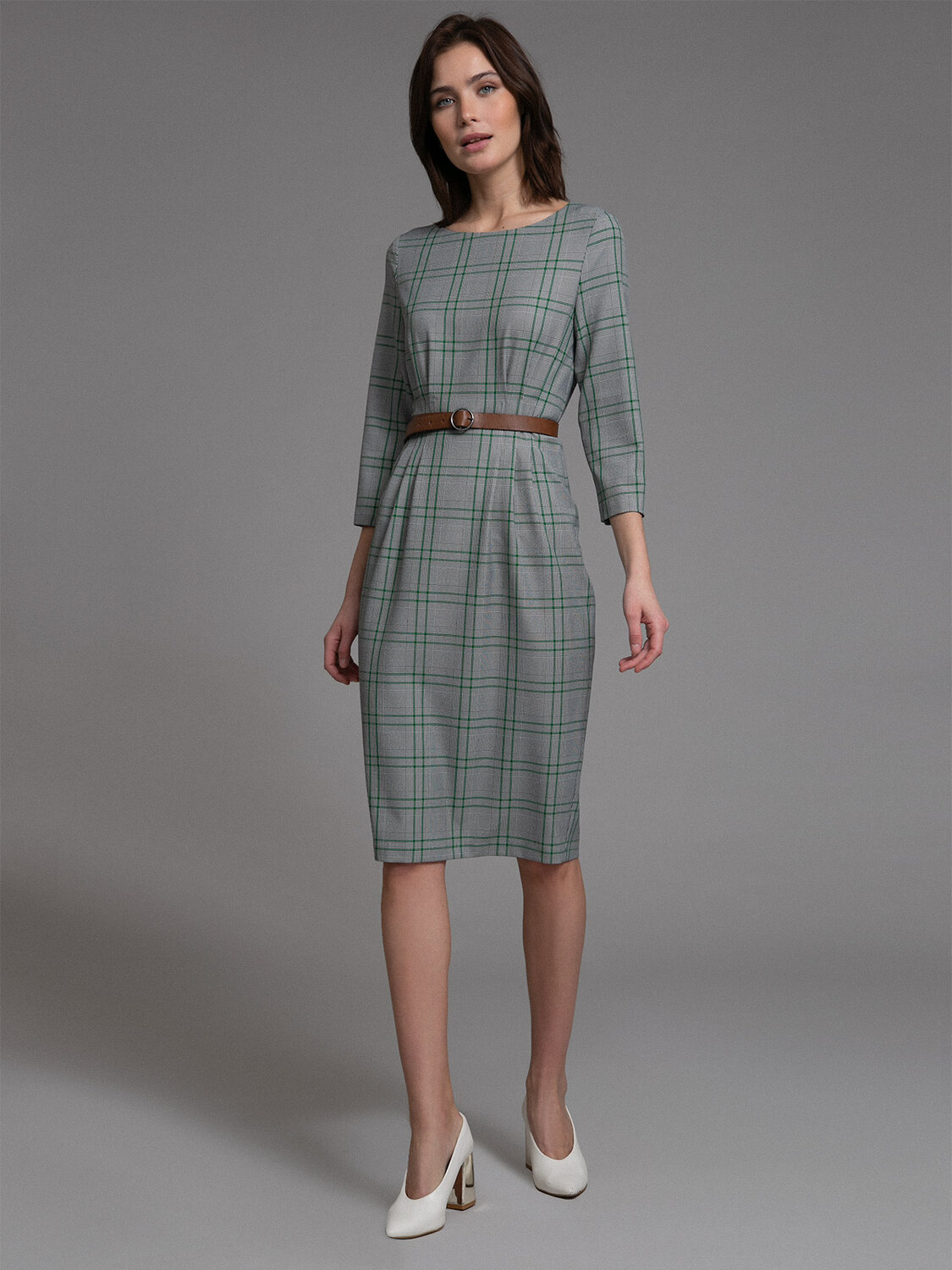 Emka Fashion Платье 98852 PL1025/recently Серый