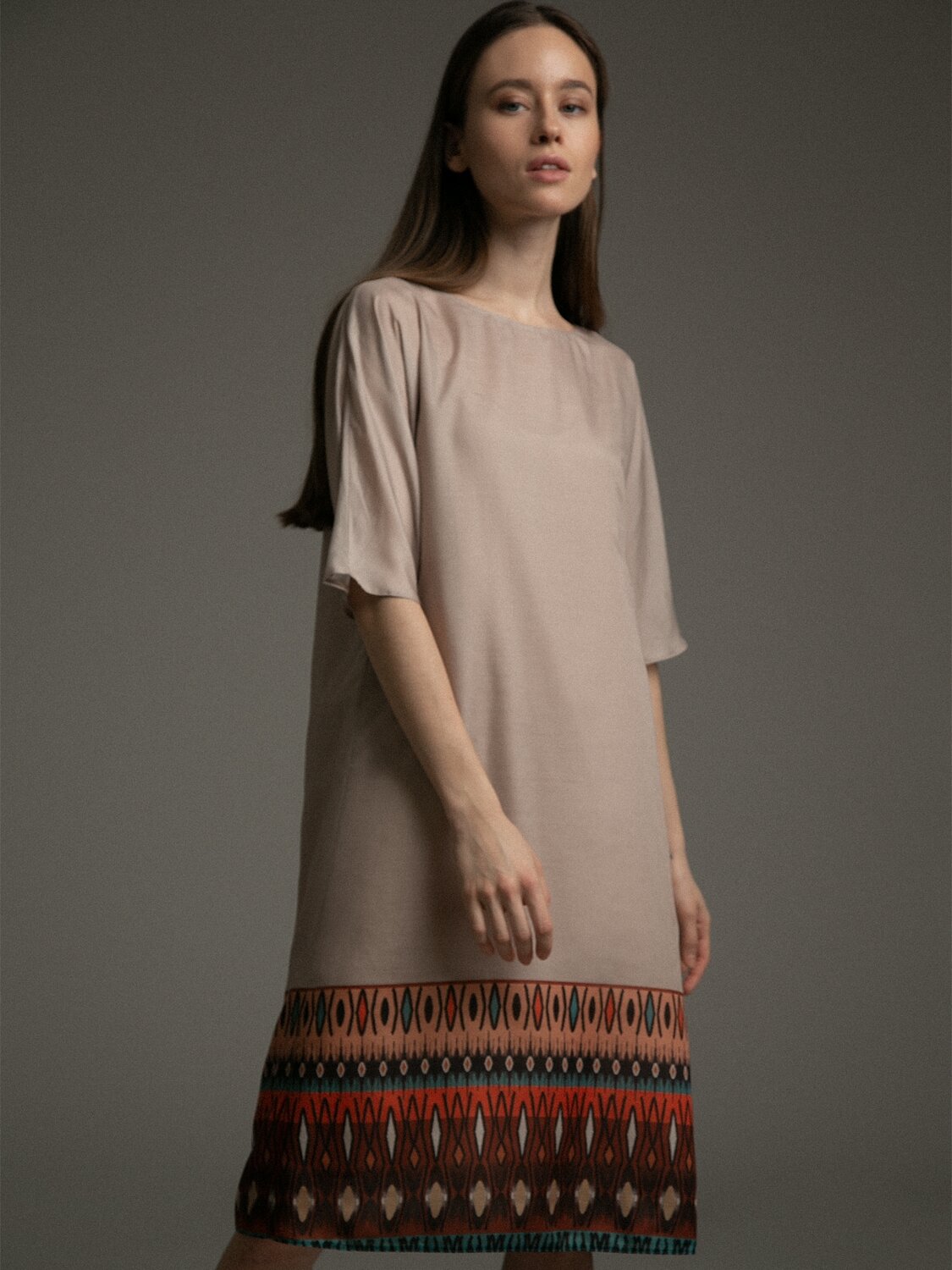 Emka Fashion Платье 98859 PL1020/carolina бежевый