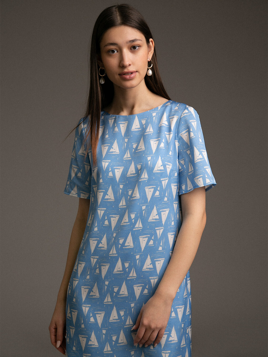 Emka Fashion Платье 98861 PL800/marcus голубой