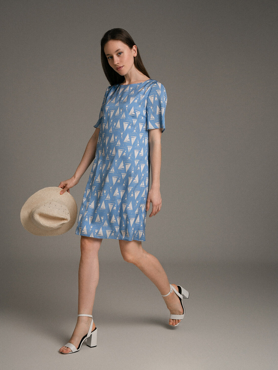 Emka Fashion Платье 98861 PL800/marcus голубой