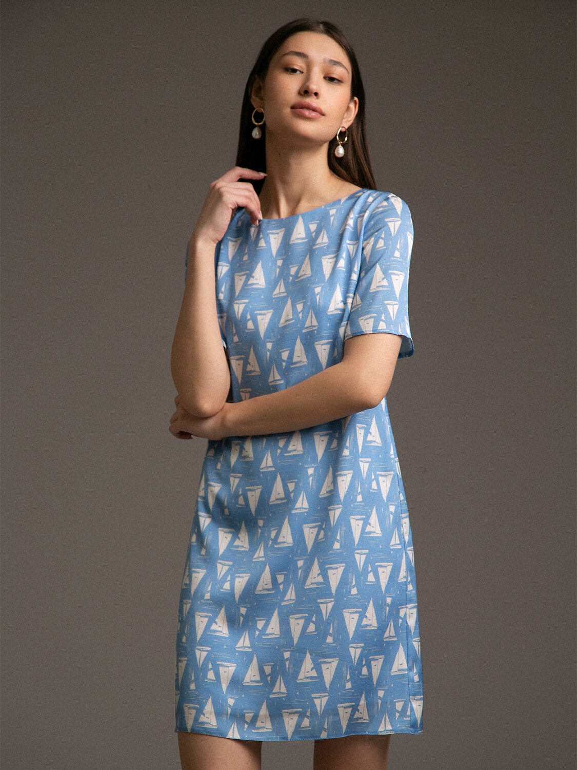 Emka Fashion Платье 98861 PL800/marcus голубой