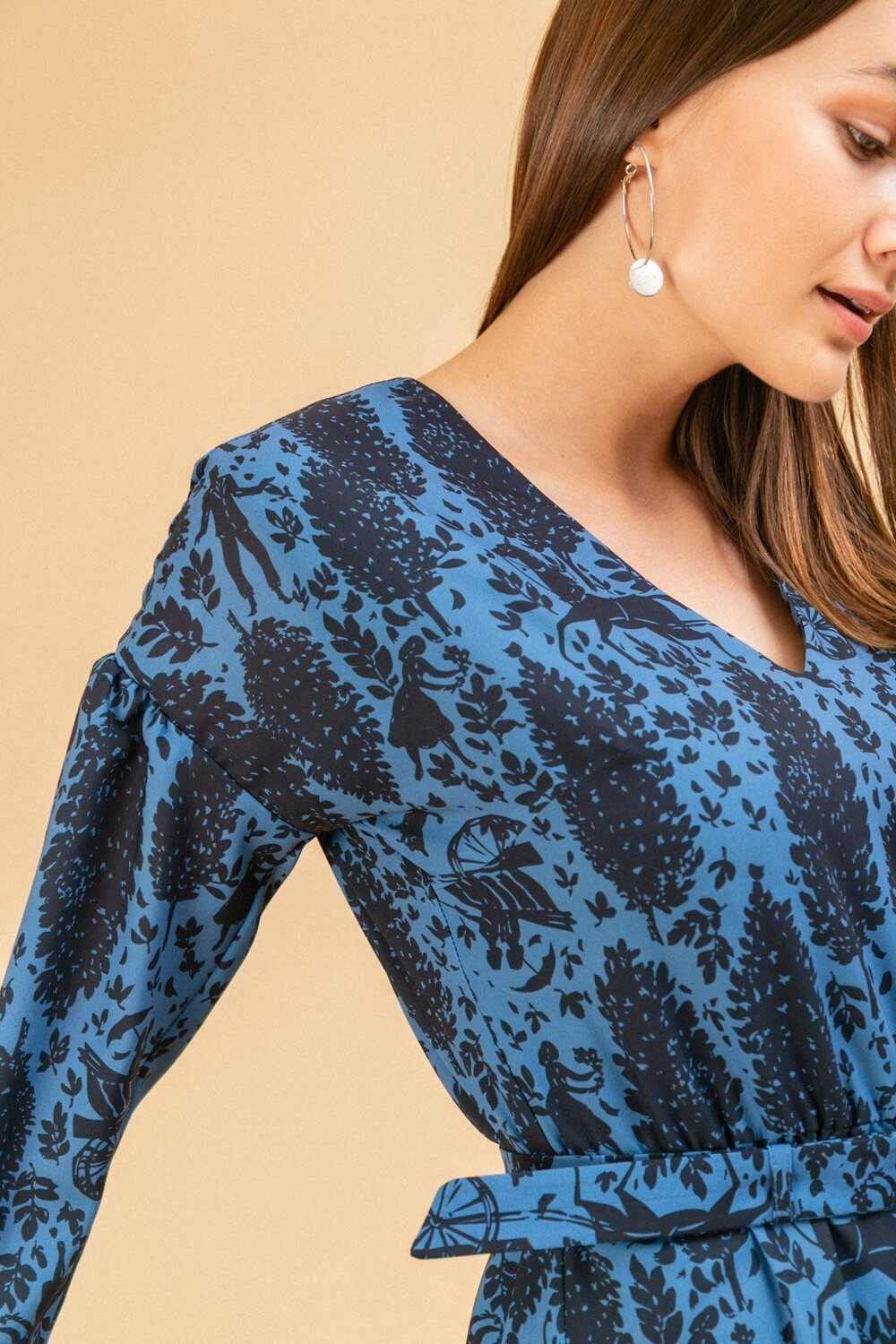 Emka Fashion Платье 99901 PL961/olesya синий
