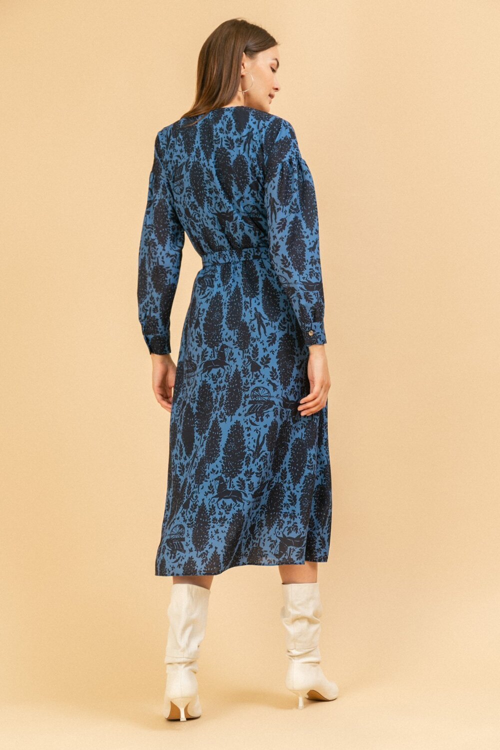 Emka Fashion Платье 99901 PL961/olesya синий