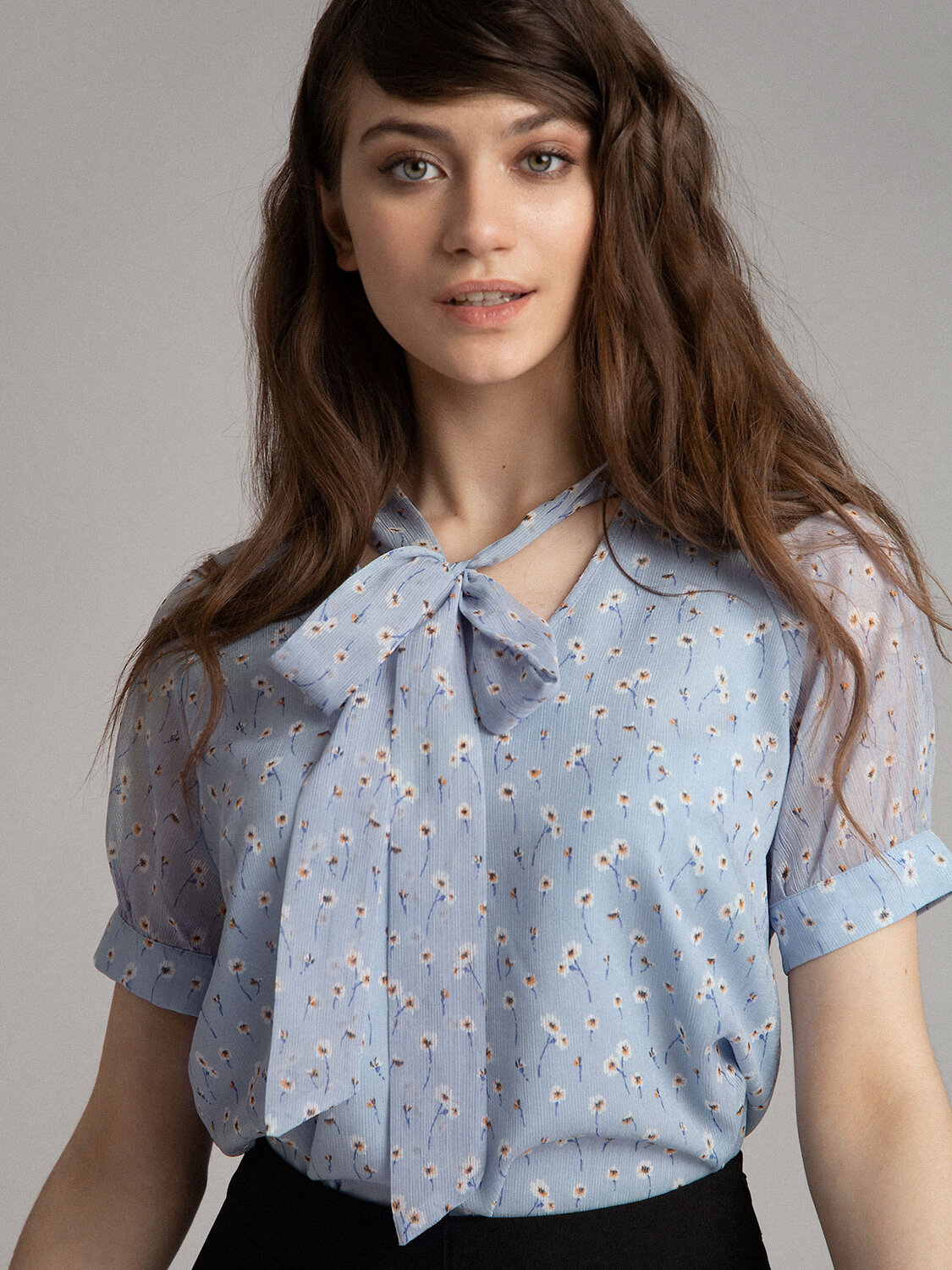 Emka Fashion Блузка 99905 B2396/livonia голубой, белый