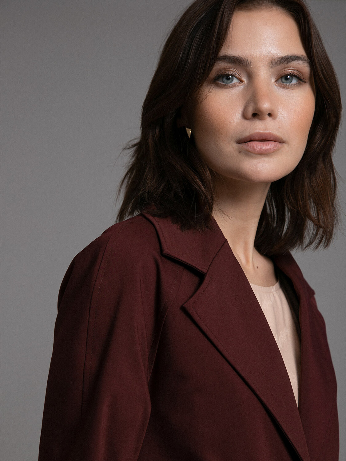 Emka Fashion Плащ 100994 T018/loana бордовый
