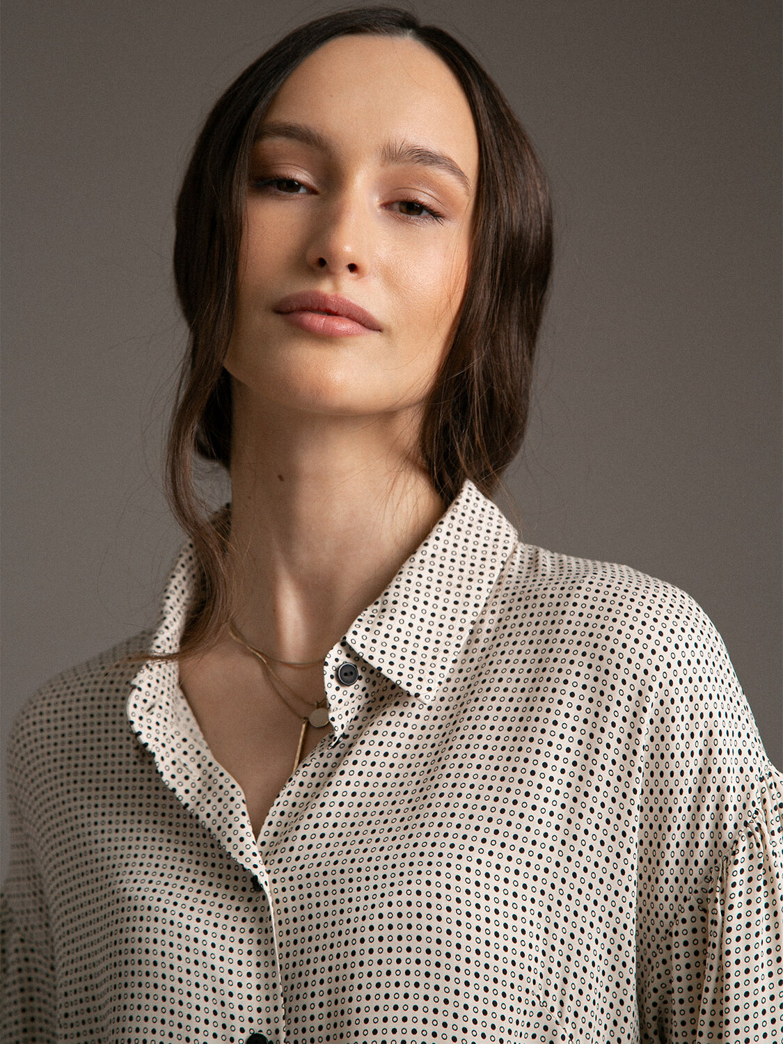 Emka Fashion Платье 100998 PL1026/fruit бежевый