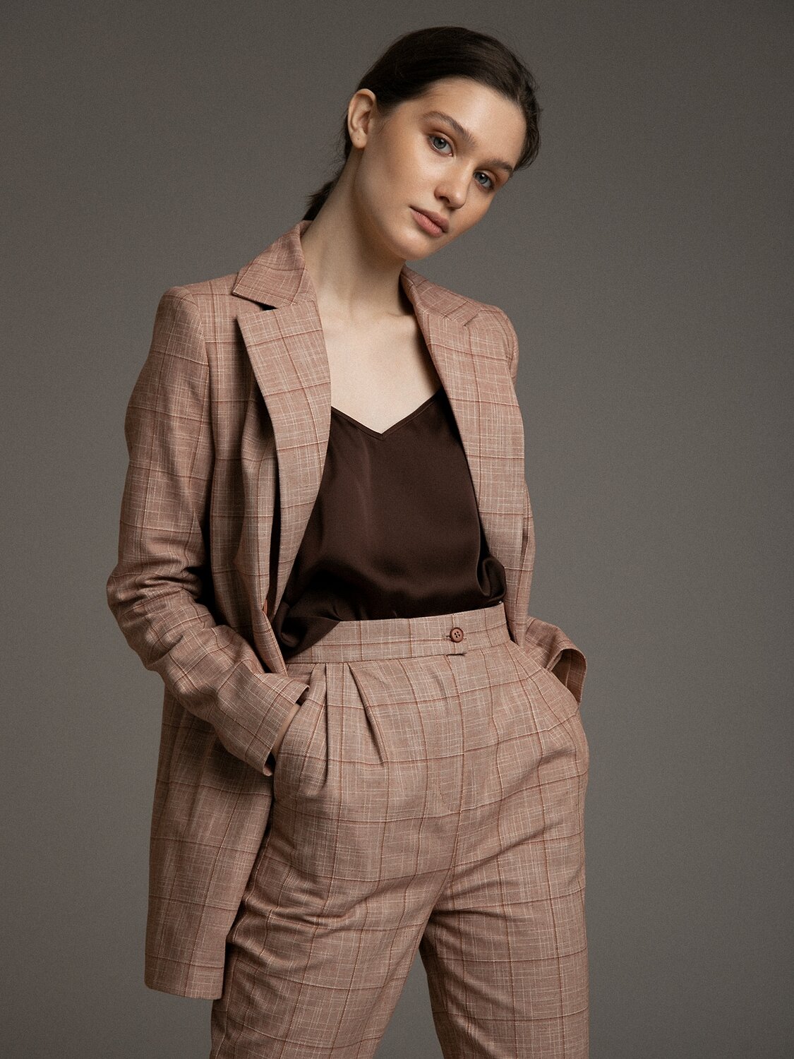Emka Fashion Брюки 100999 D142/cinema бежевый