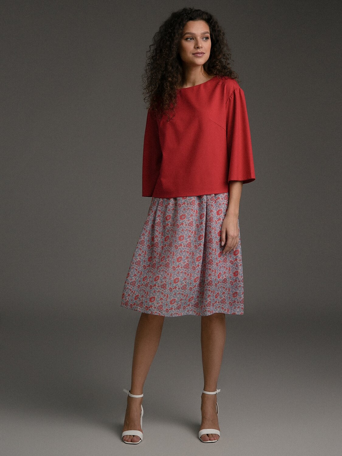 Emka Fashion Юбка 101961 S922/mono розовый