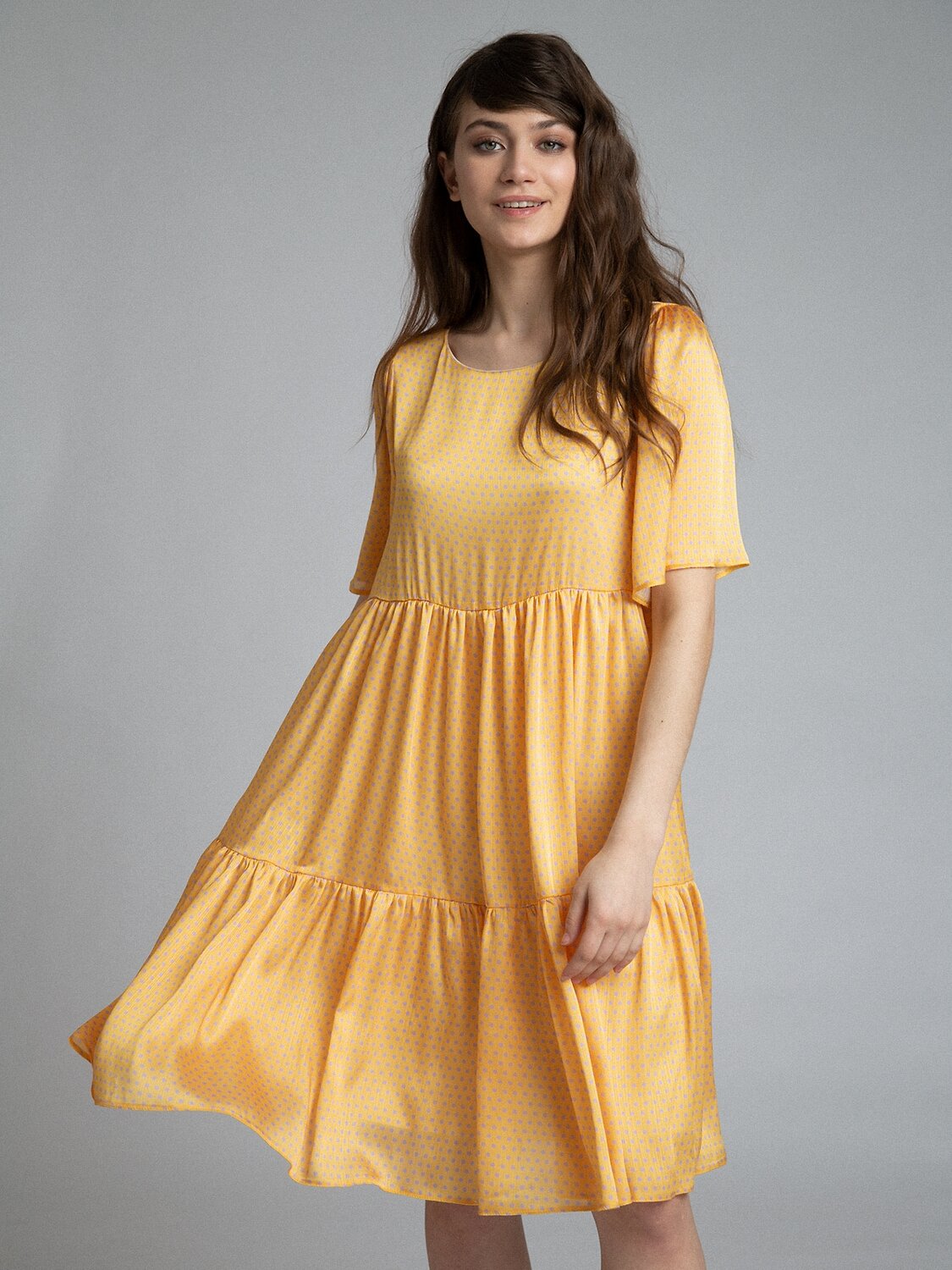 Emka Fashion Платье 101962 PL1051/tommy желтый