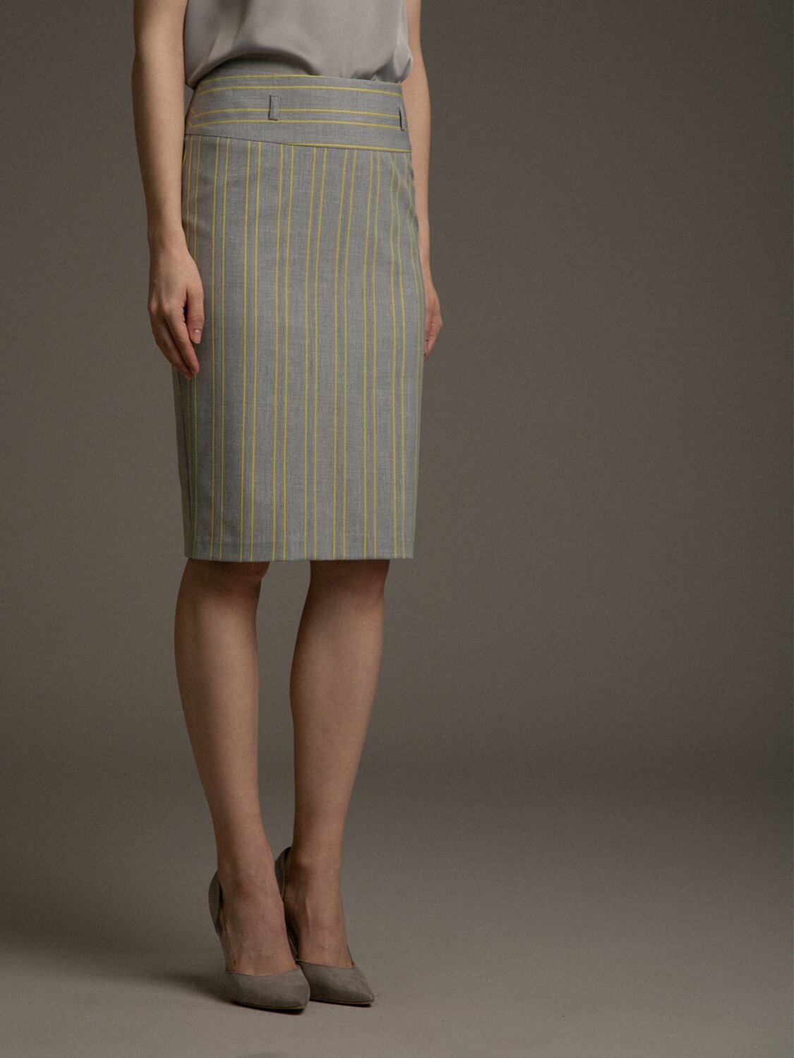 Emka Fashion Юбка 101963 S202-60/select Серый