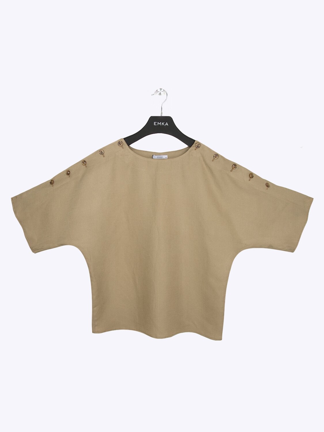 Emka Fashion Блузка 101965 B2526/robin хаки