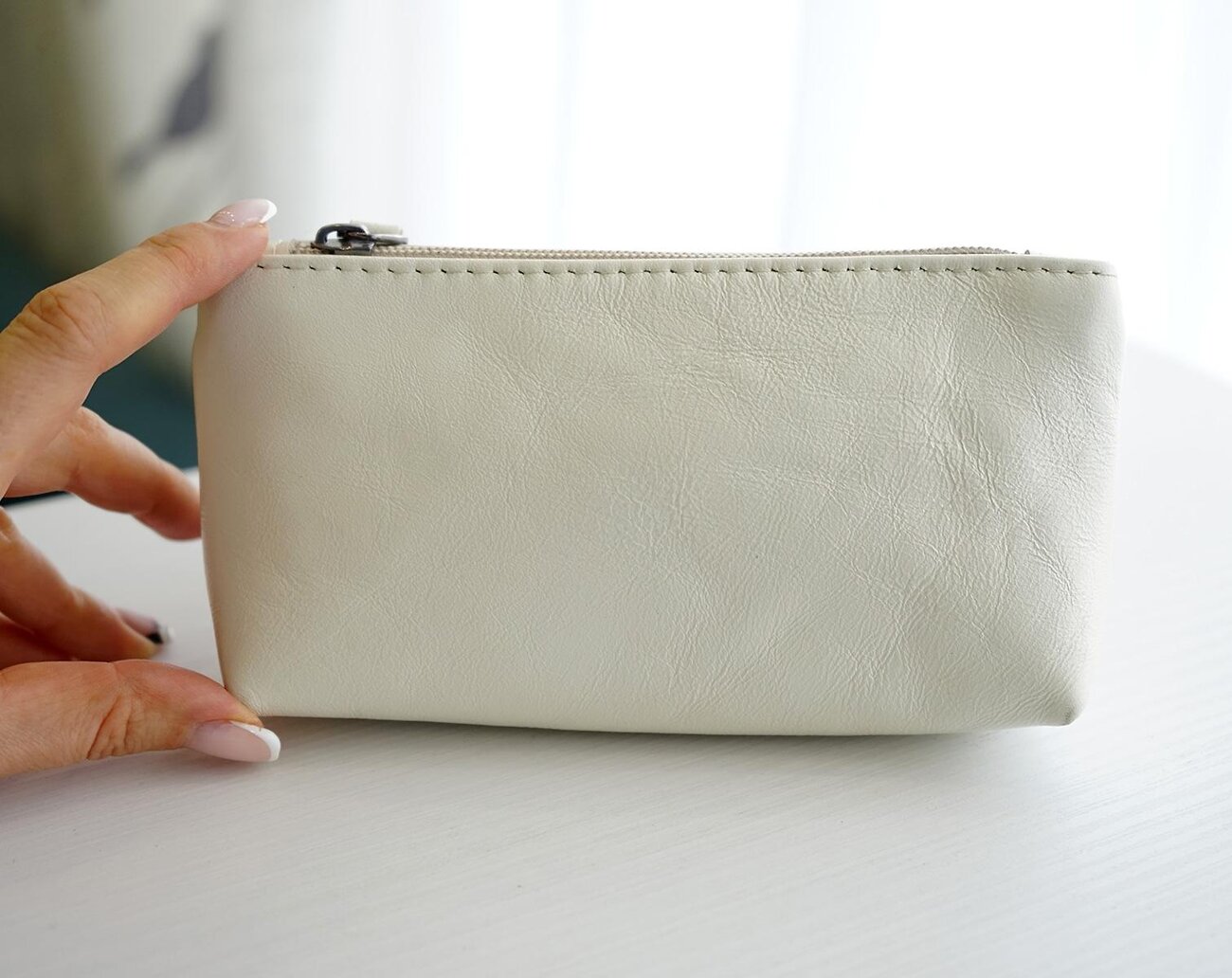 Eshemoda Косметичка мини 106699 "Романтическая Венеция" Бежевый