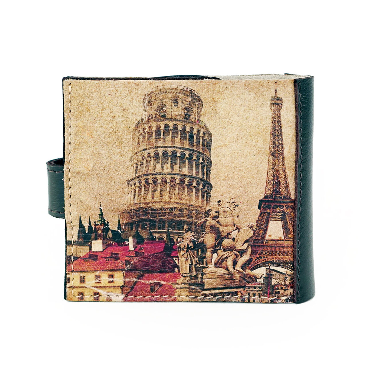 Eshemoda Портмоне 106700 "Postkard" Коричневый