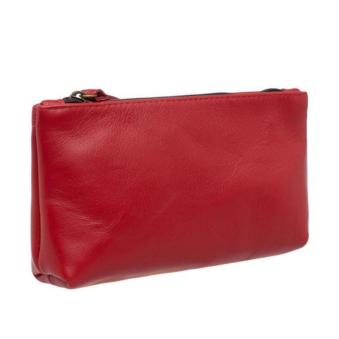 Eshemoda Косметичка макси 106704 "Цветочное настроение" Красный