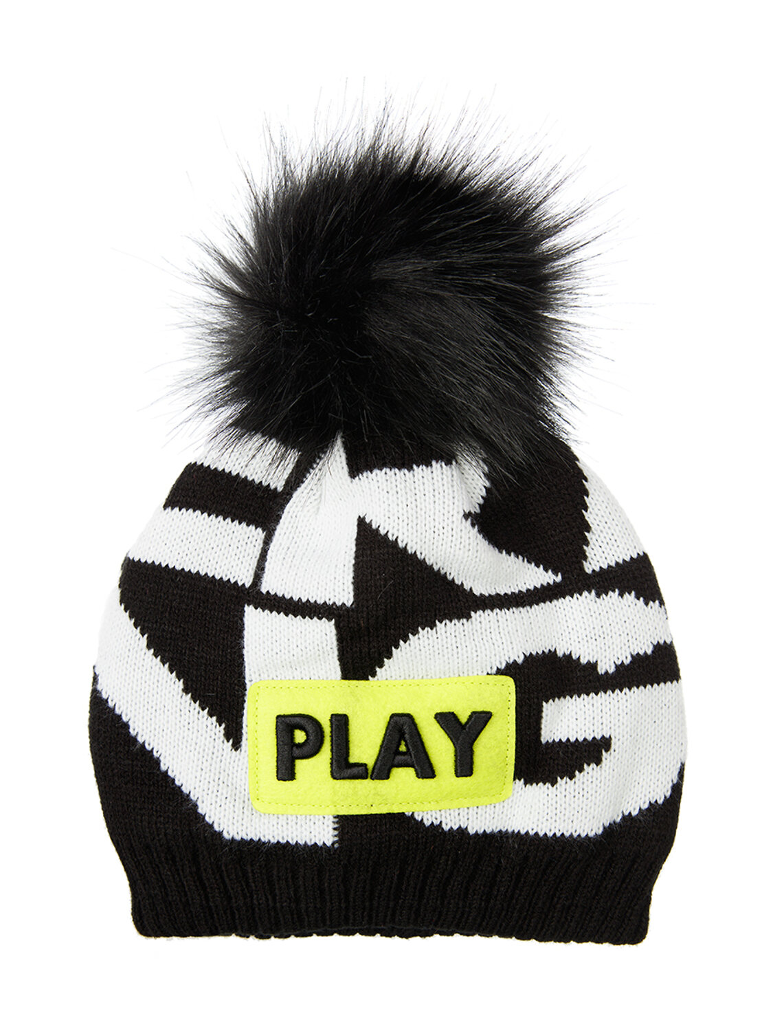 PLAYTODAY Шапка 123057 32021107 черный,белый