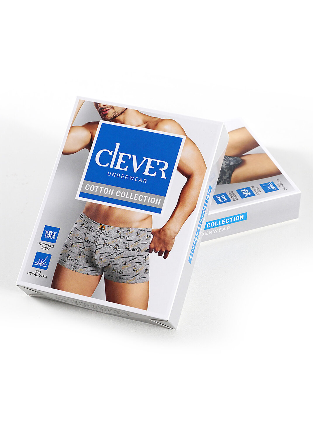 CLEVER Трусы 124089 MH608710/2maxi чёрный