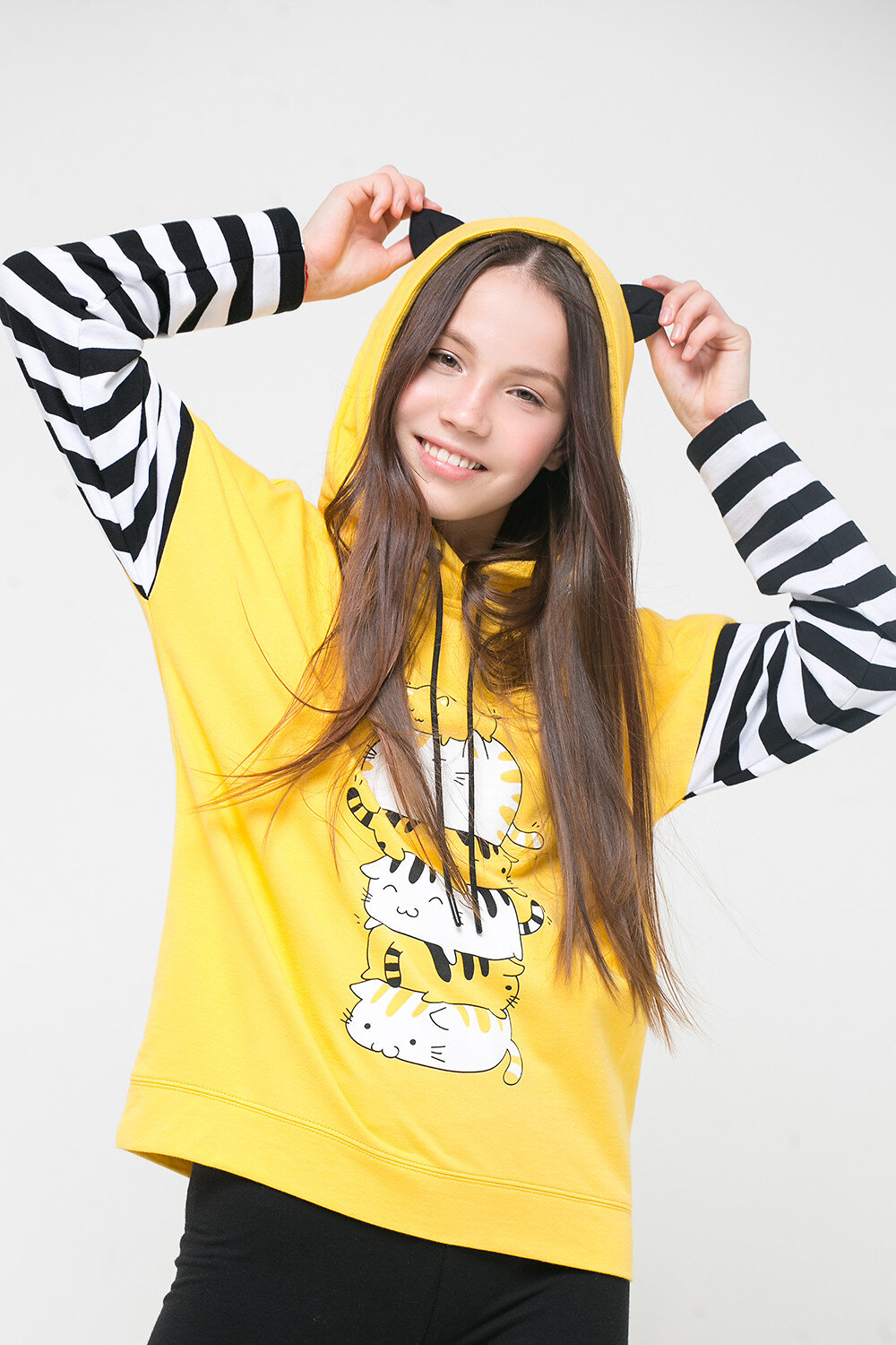 CUBBY Толстовка 128341 КБ 301173 желтый