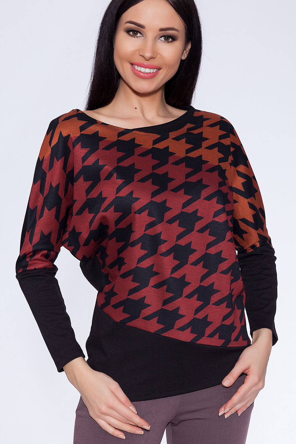 ARGENT Джемпер 26533 ALBT8020 Коричневый/черный