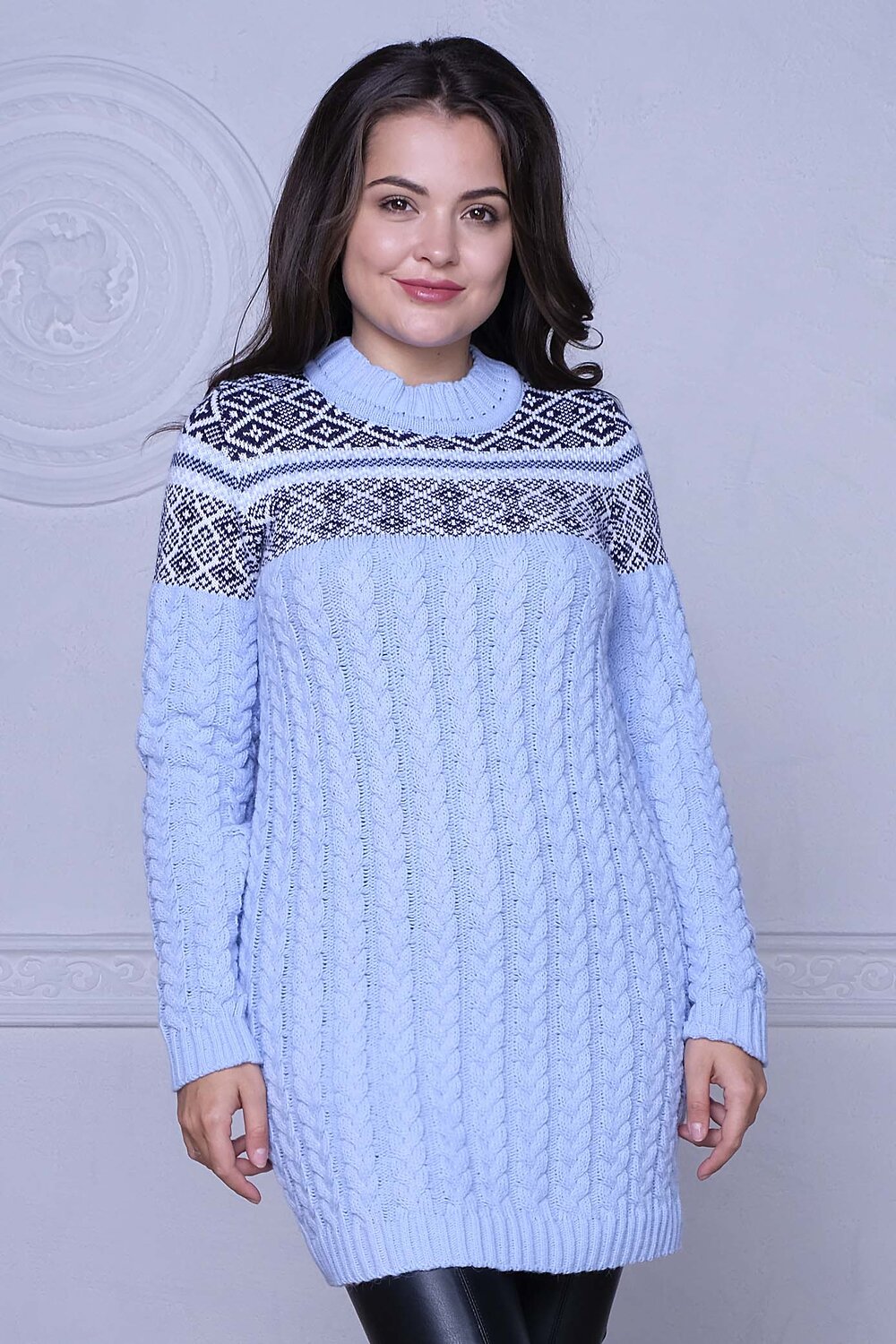 Ankoli Туника 135312 35633 голубой микс