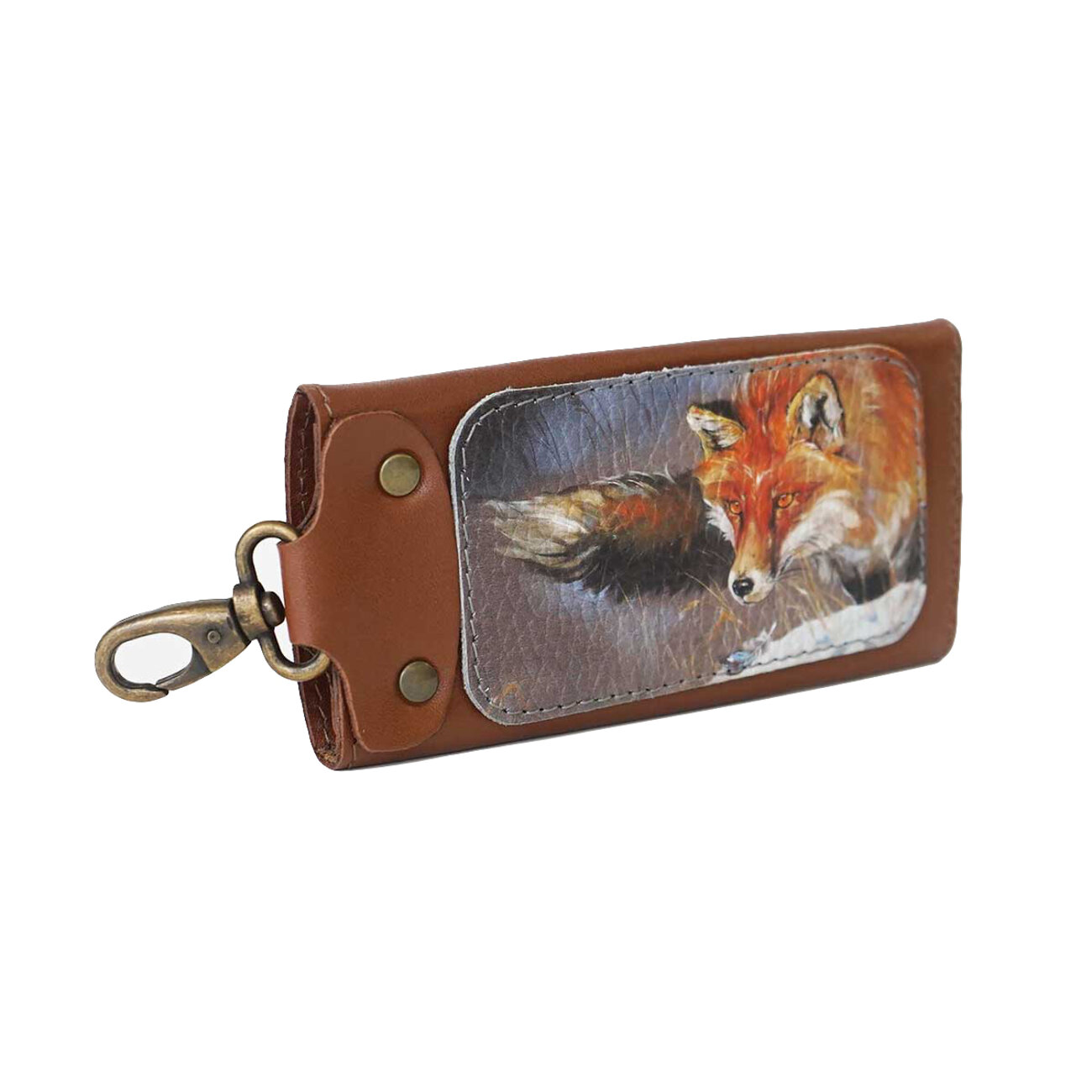 Eshemoda Ключница 136930 "Королевский фазан" Коричневый
