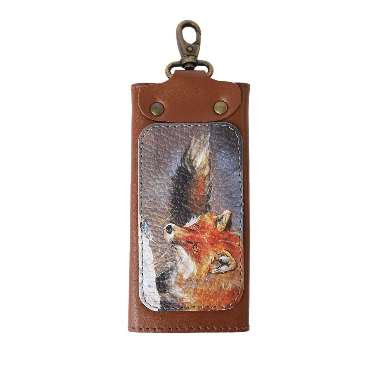 Eshemoda Ключница 136930 "Королевский фазан" Коричневый