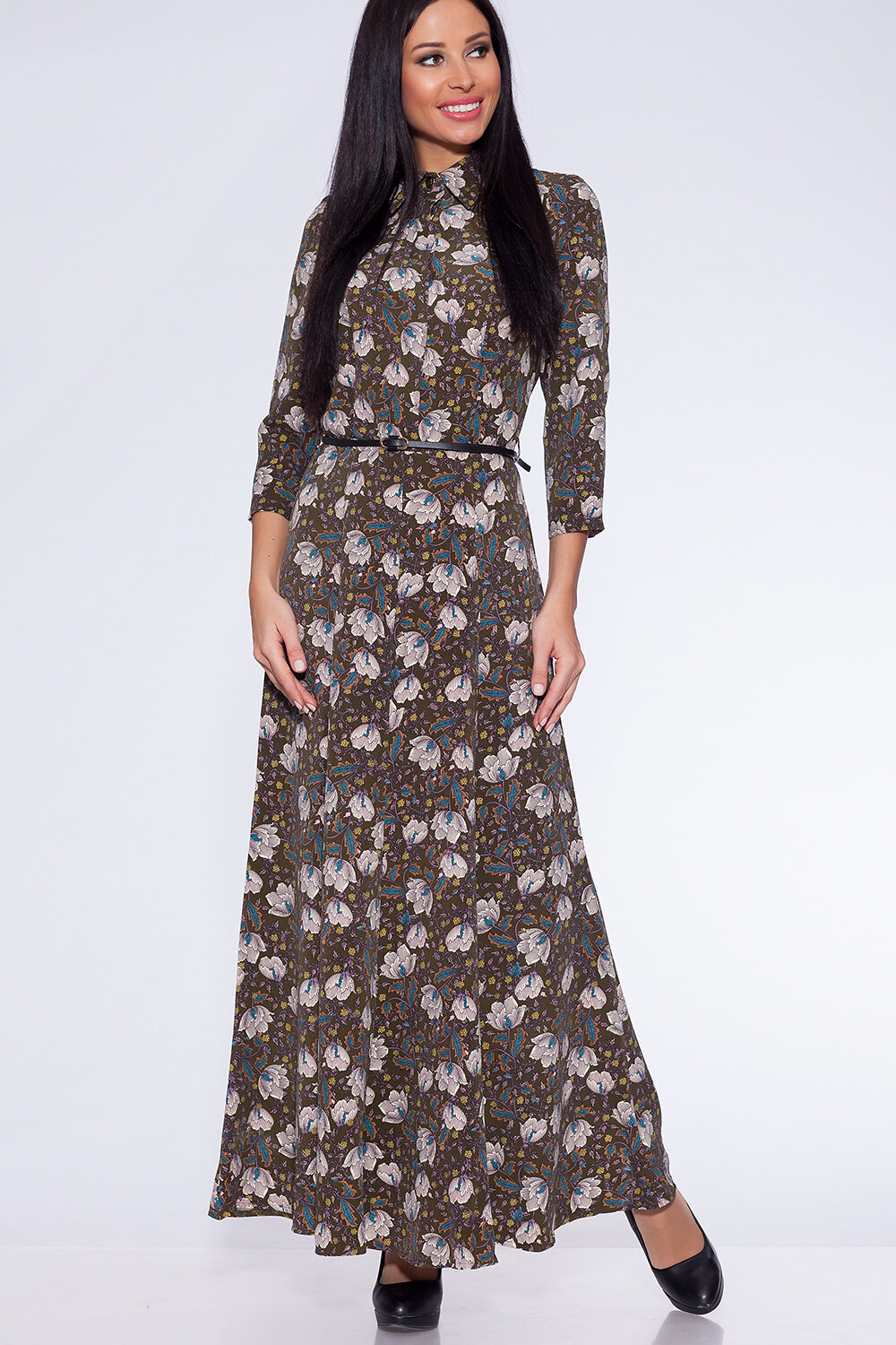 ARGENT Платье 26993 LALDS8024 Зеленый/цветы