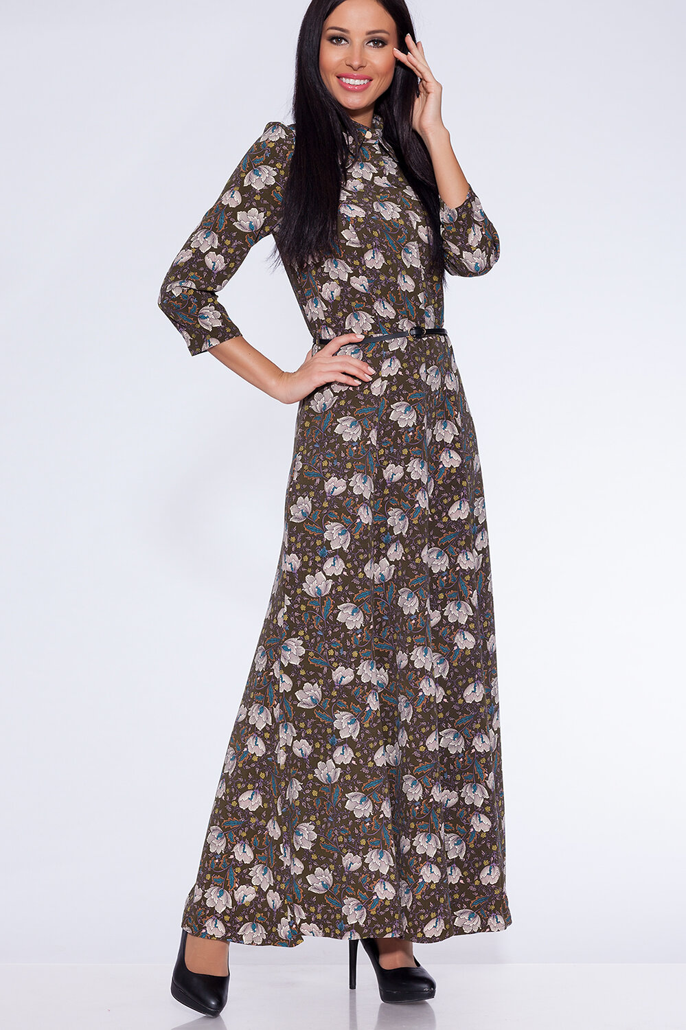 ARGENT Платье 26993 LALDS8024 Зеленый/цветы