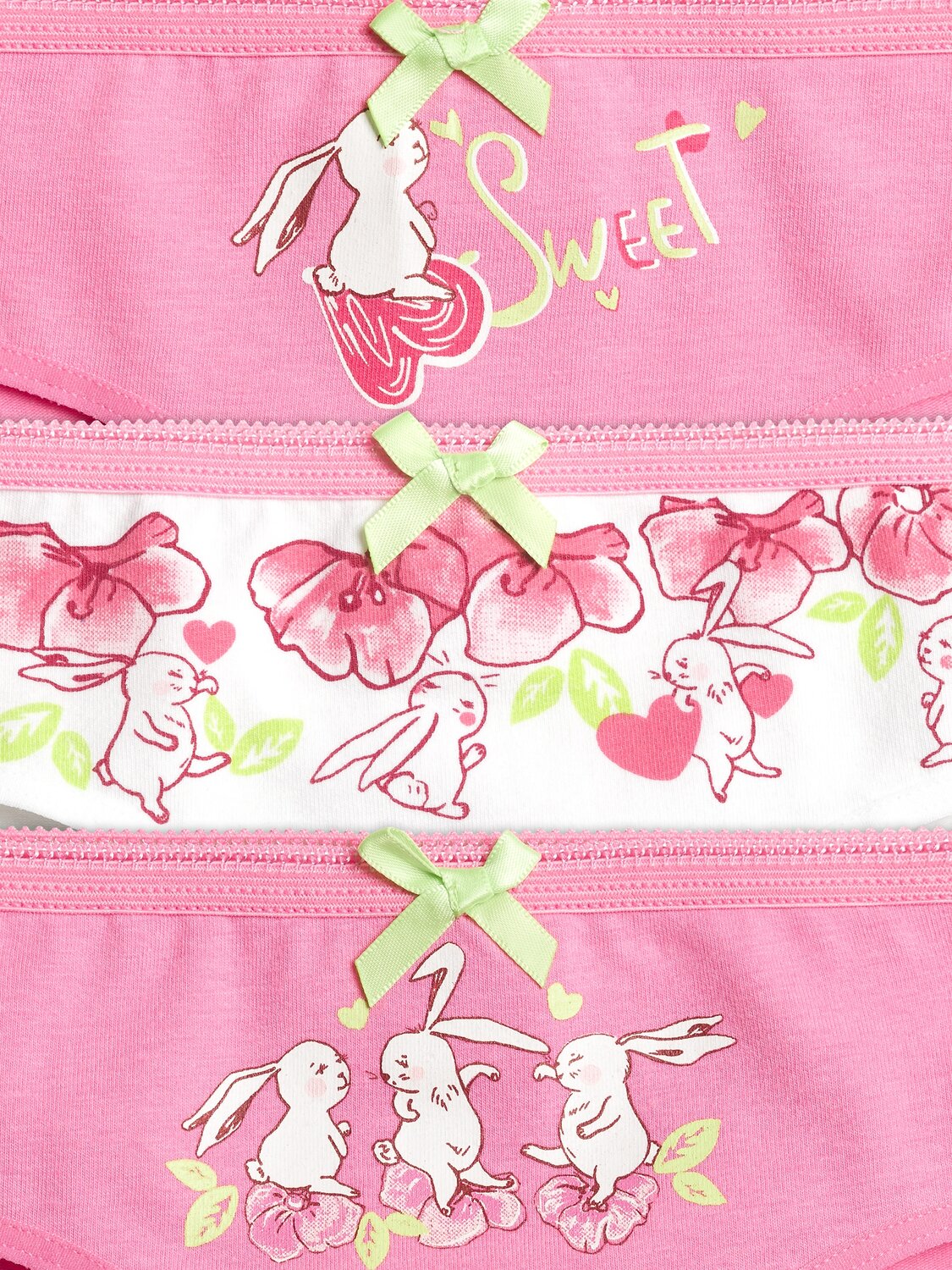 PELICAN Трусы 152728 GULB3228/1(3) Малиновый/белый/малиновый