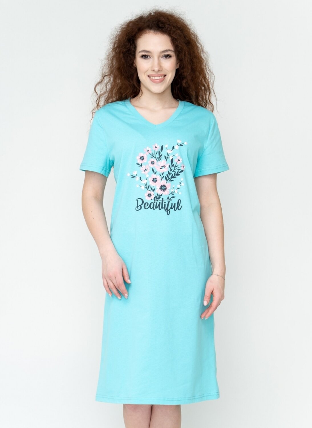 Binita Сорочка 154066 348-2 светло-голубой