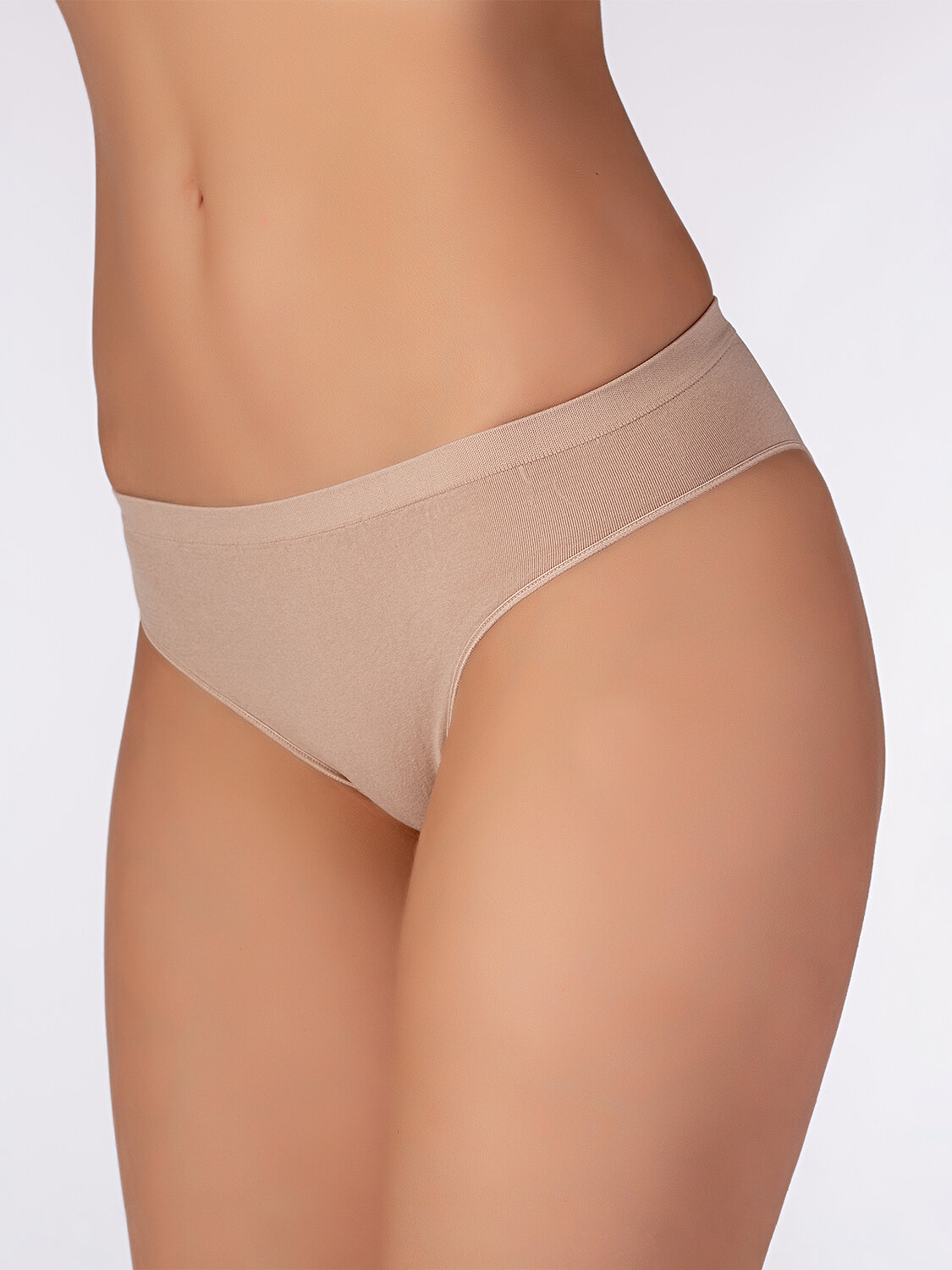 JS Giulia Трусы 159001 BRASILIAN BRIEFS Бежевый