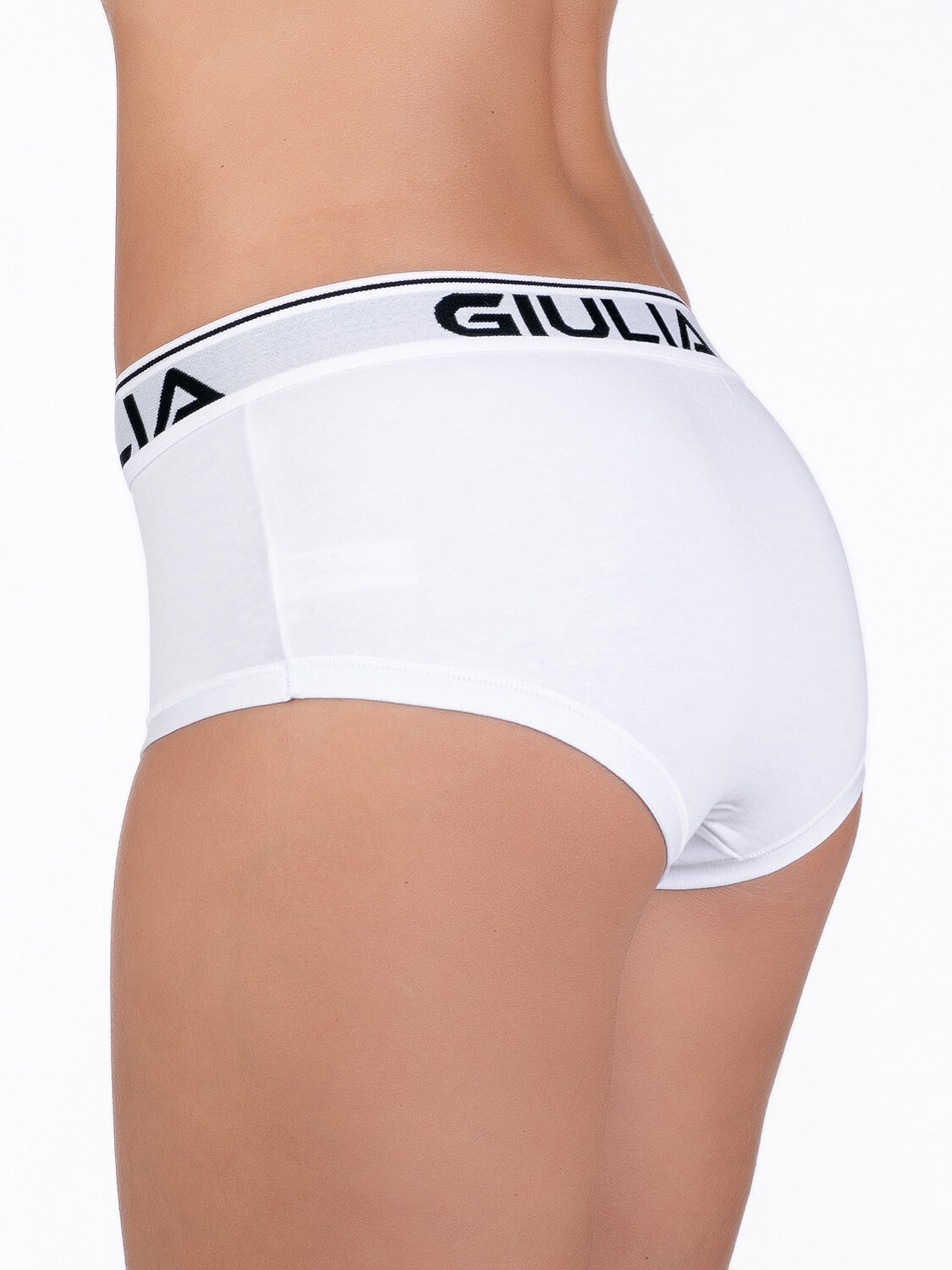 JS Giulia Трусы 159112 COTTON CULOTTE 01 var B белый