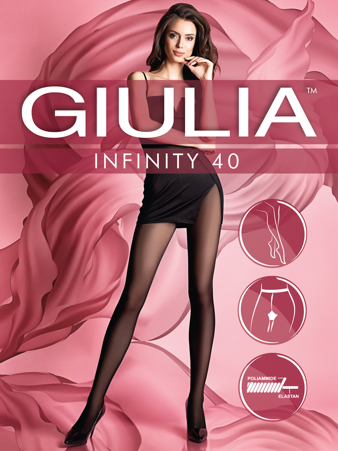 JS Giulia Колготки 161379 INFINITY 40